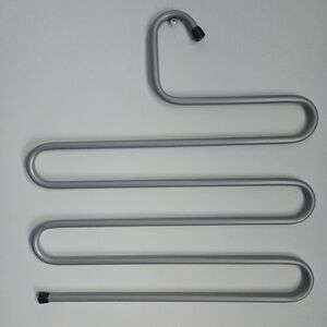 IKEA Two Silver Metal Pants Hangers